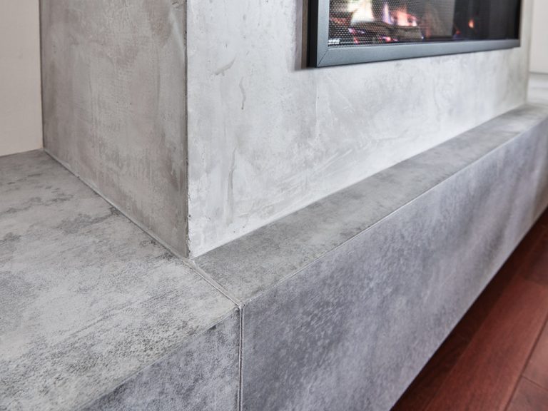 Concrete Fireplace Hearths Anthony Concrete Design, Ontario